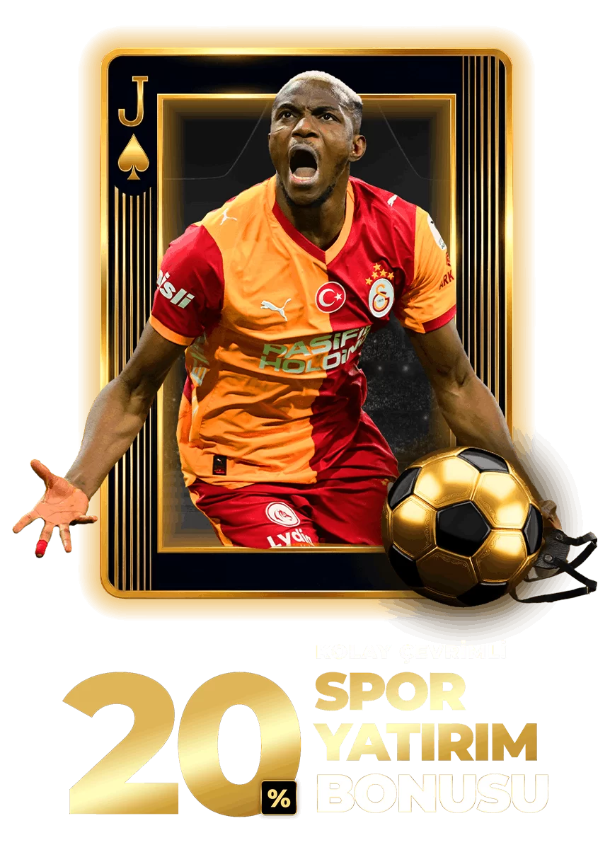 KOLAY ÇEVRİMLİ %20 SPOR YATIRIM BONUSU